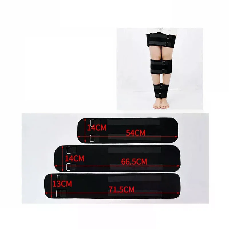 3pcs/set Legs Posture Corrector Multi-functional Bow-legged Correction Bandage Belt Correction Belt For O- Type Legs X-type Leg