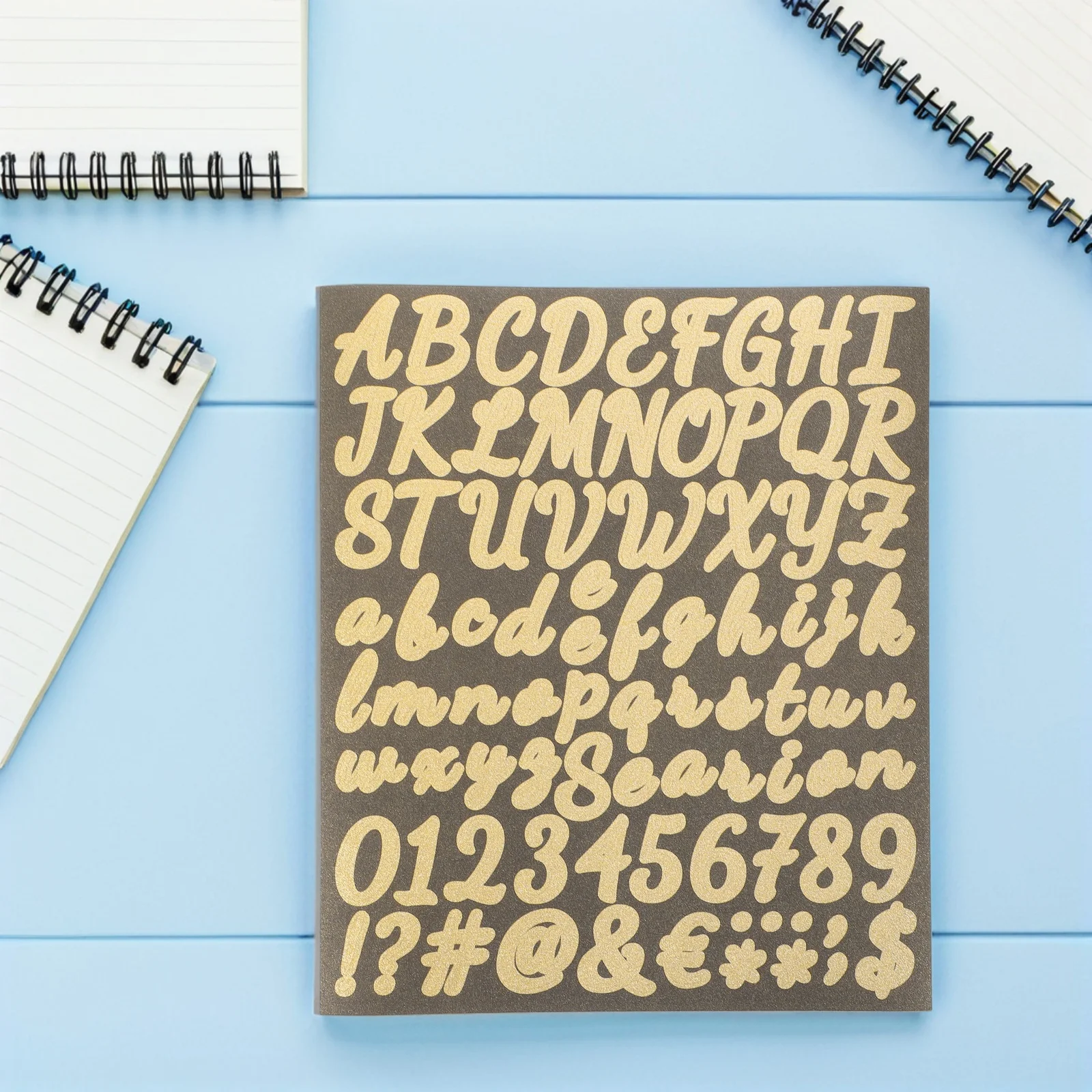 Alphabet Stickers A-Z Cute Letters Decals for Learning Educational Wall Decor Scrapbooking Crafts DIY Projects