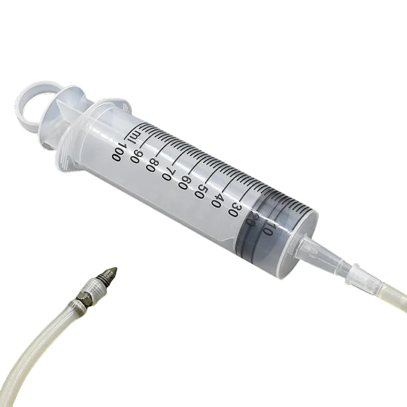 Disc Brake Oil Exhaust Tool Electric Motorcycle Air Extractor Plus Vent Pipe Upper And Lower Pump Vacuum Syringe One MOTO