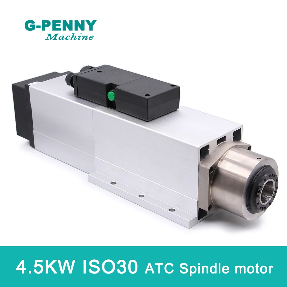 

G-Penny 220v / 380v 4.5kw ATC Spindle Automatic Tool Change Spindle Air Cooled Instead Of 4.5kw ATC GDZ Woodworking