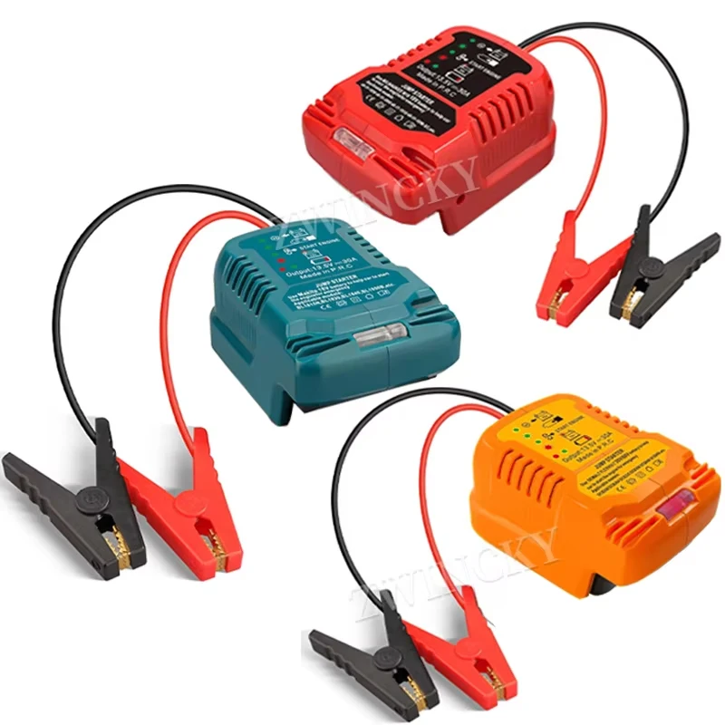 

Jumper Cables Jump for Makita/Milwaukee/Dewaltt/EINHELLL，18V 11AWG Cable Power Battery Jump Starting Adapter Auto BoosterCabl