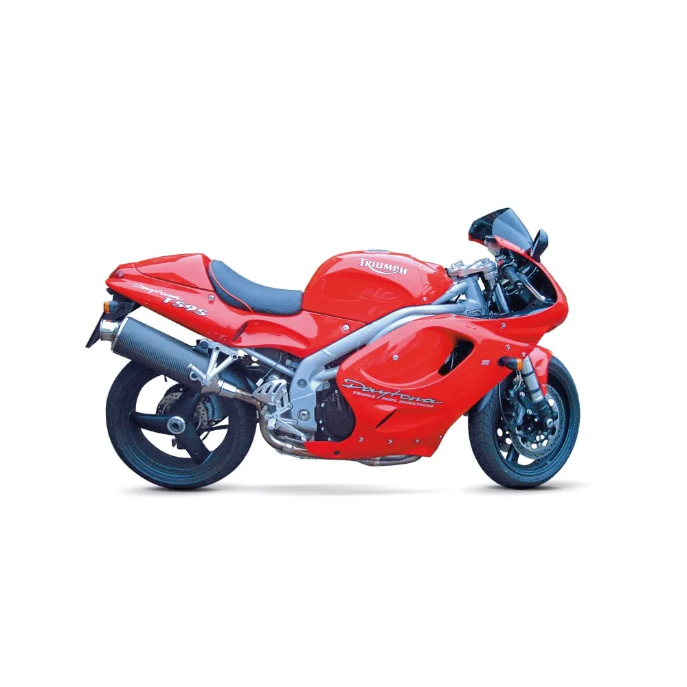 Road Motorbike compatible sticker kit Red Triumph Daytona T595 1997