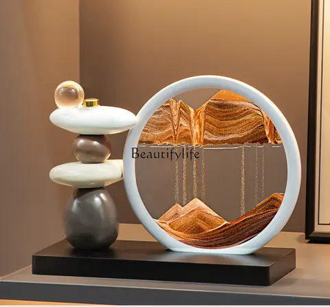 행운의 퀵샌드 페인팅 장식, 홈 거실 와인 캐비닛 입구, 고급 장식 Best5