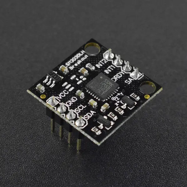 dfrobot-lsm303-傾斜補正6軸電子コンパス、arduino対応