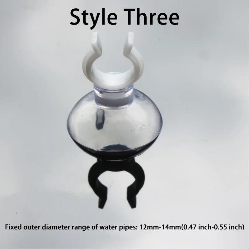 2Pcs Fish Tank Suction Cup Fixed Clamp Hose Water Pipe Oxygen Pipe Fixed Suction Cup Buckle Wire Suction Cup