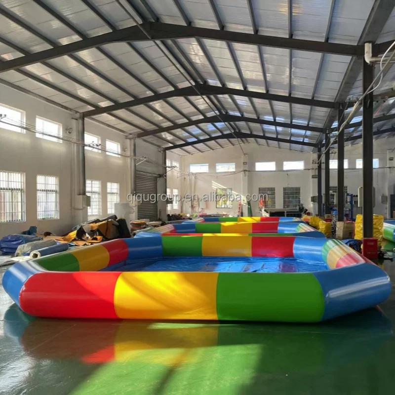 

Wholesale Summer Activities Outdoor Deep Swimming Pool Rectangular Inflatable Pool