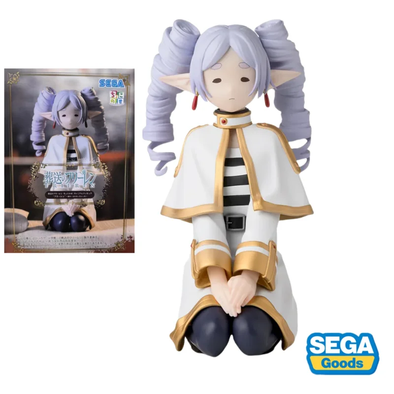 

In Stock Original SEGA Frieren Curly Hair Anime Figure Birthday Present Model Collection Desktop Ornaments Toy Gift for Kid