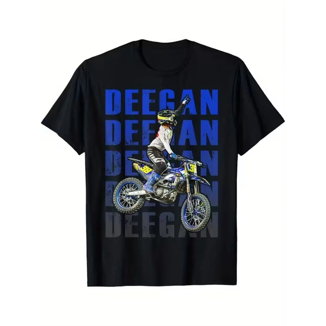 Men Vintage Motocross Motorcycle T Shirt Motorbike Graphic Breathable Cotton Tee Suitable For Fathers Day Gift Casual Crew Neck Top For Motorcycle Events Daily Wear Motorcross Apparel