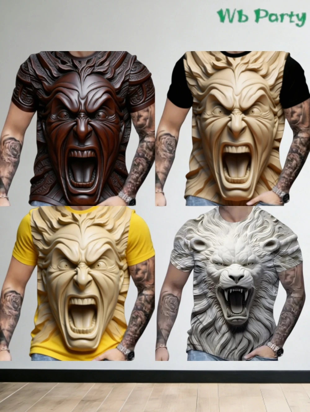 

Мужская крутая футболка с 3D узором и принтом, уличная мода, хип-хоп, круглый вырез, короткий рукав, винтажный топ «Очень странный», мужская одежда