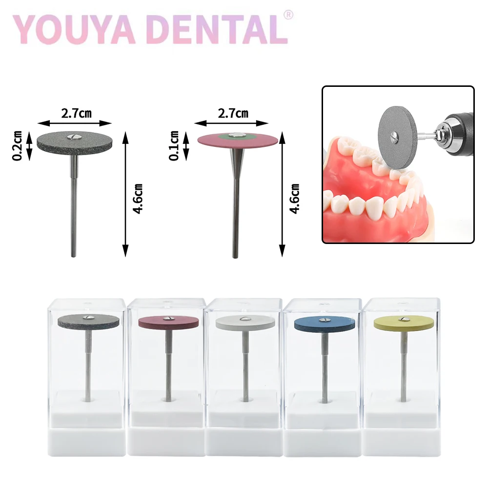 1 ชิ้นทันตกรรมขัดยางเพชรล้อขัด Zirconia หนา/บางเพชรขัดล้อแผ่นทันตกรรม Lab ขัดเครื่องมือ