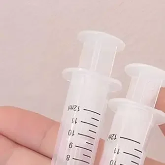 3/6Pcs No Needle 12 Ml Syringes For Liquid Multi Transparent Plastic Liquid Dispensing Plastic Syringe Oil Or Glue Applicator