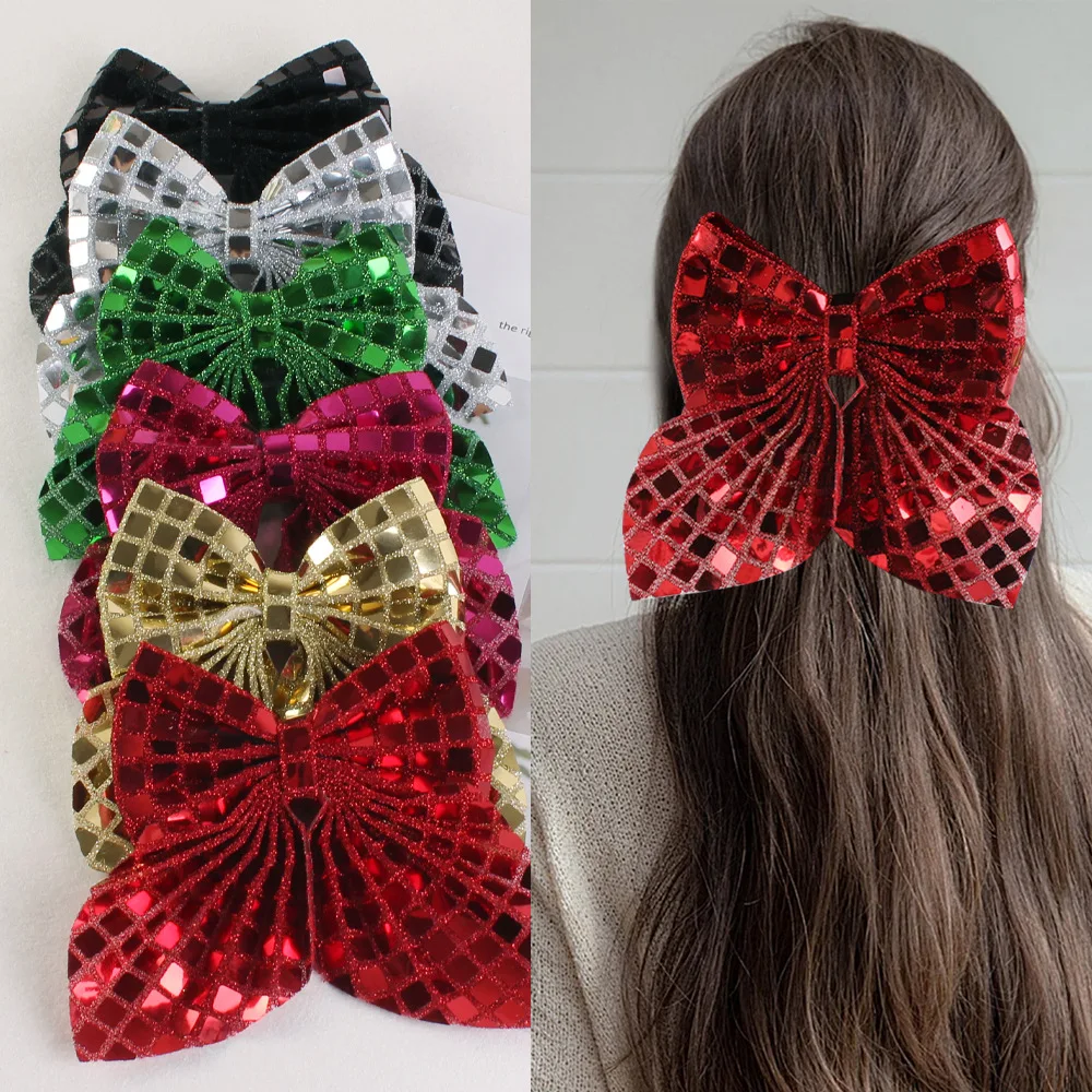 الترتر جديد القوس الكبير مزاجه المتقدمة تحسس ضوء الفاخرة نمط سوبر الجنية جميلة إكسسوارات الشعر مشبك علوي بالجملة