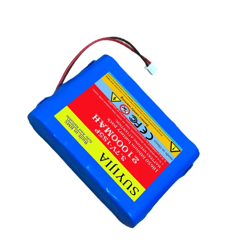 1S5P 3.7V18650 21AH Battery Rechargeable Li-ion Battery Pack for LED Light Bluetooth Speaker Spare Replacement Original Battery