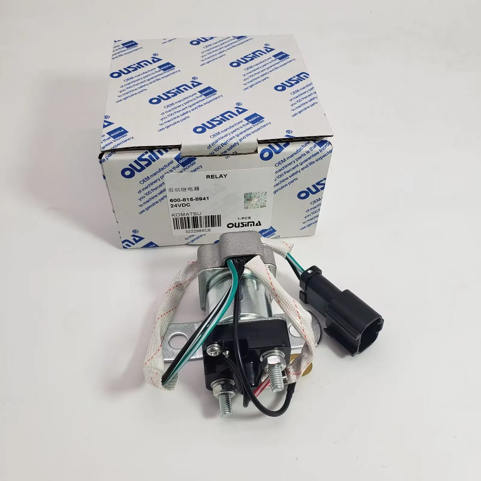 OUSIMA Construction Machinery Parts 600-81-8941 Relay 24VDC for  KOMATSU