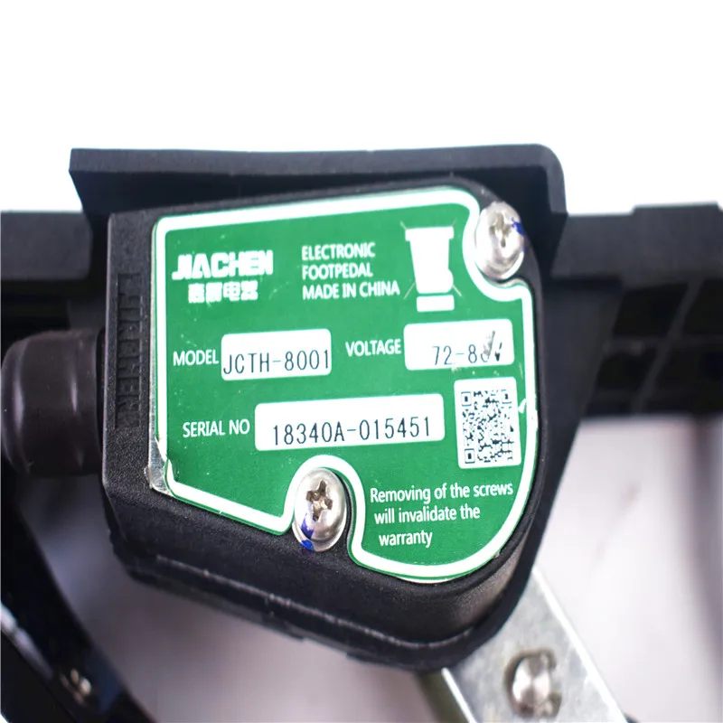 Forklift Spare Parts JCTH-8001 Series 72-80V Input  Foot Pedal Accelerator