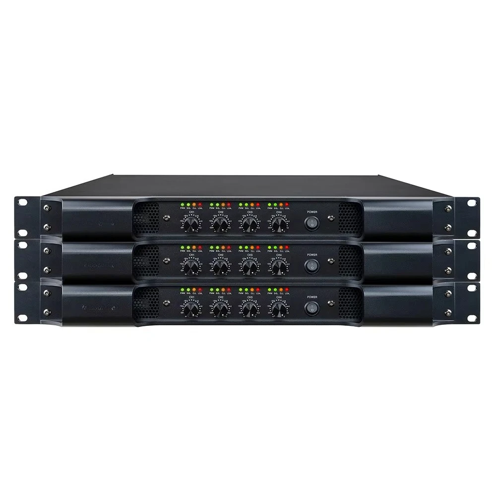 Pro Audio CD 4000 Professional Class D 4 Channels 1200*4 Watts Digital Power Amplifier