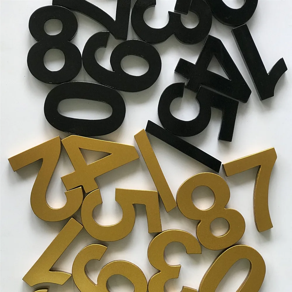 

3D акриловый номер, материал дома для стены, бизнес-логотип, офисный фон, украшение, рекламная вывеска для компании