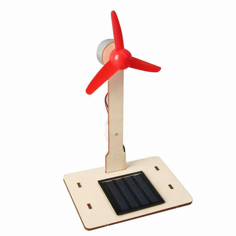 Piccole turbine eoliche fai da te solare mulino a vento modello giocattoli solari educazione apprendimento giocattolo divertente regalo per la