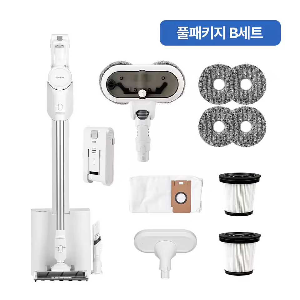 홈리아 자동 먼지 비움 스테이션 이미지