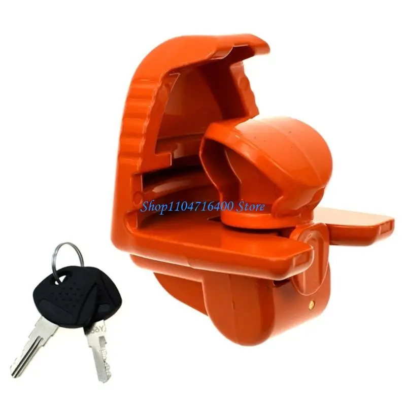y1gd Sturdy Metal Trailer Link Device Anti Theft Mechanism For Pickups Campers And Mobile Homes Available In Black Yellow Red
