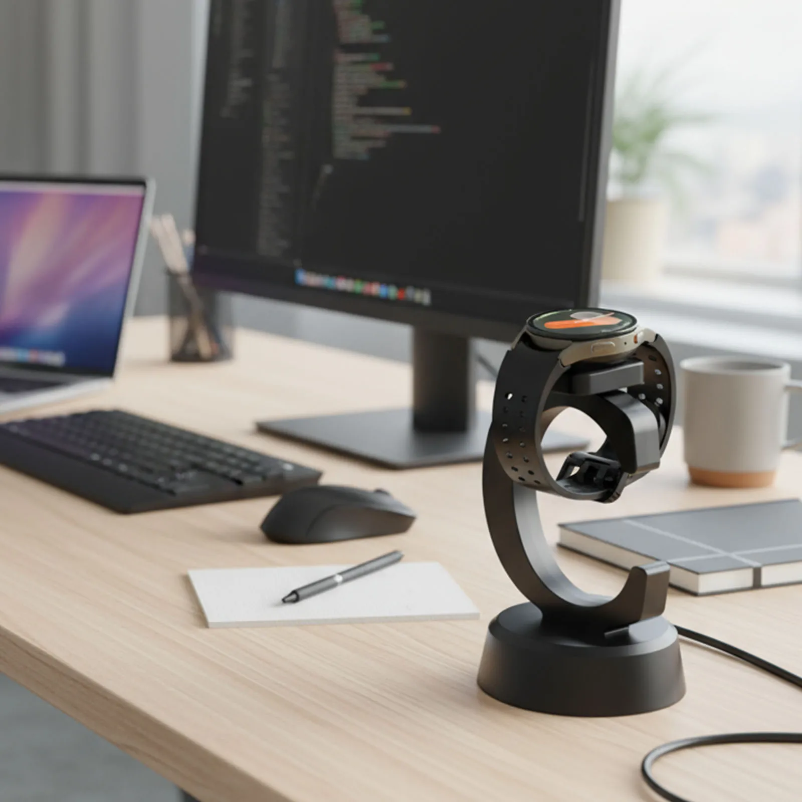 

Charging Stand Replacement Watch Charger Stand Wireless Charger Magnetic Dock for Samsung Galaxy Watch 8/8 Classic/Ultra 2025/7