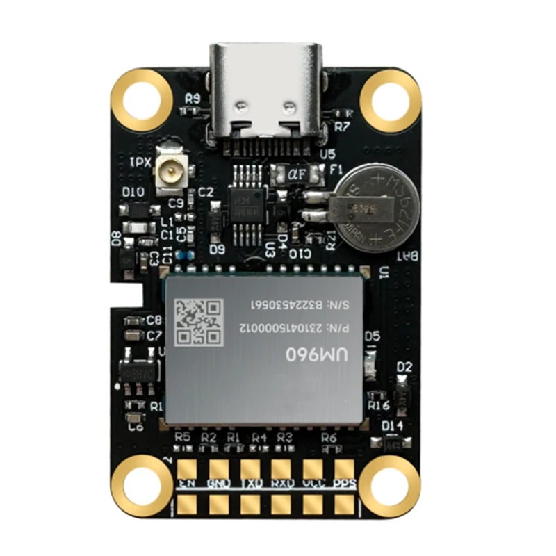 Rtk-960 Zed-f9p High Precision Bds/gps/glonass/galileo/qzss Rtk Positioning Module High Precision Positioning Module