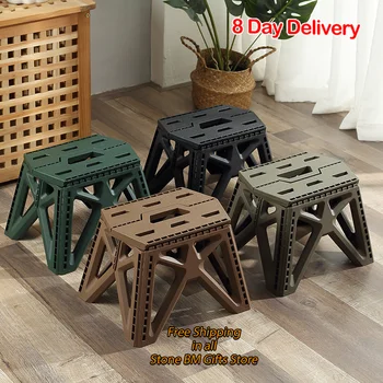 휴대용 접이식 스툴, 가정용 플라스틱 소형 스툴, 야외 낚시 캠핑 마차 스툴, 어린이 소형 벤치, 신제품