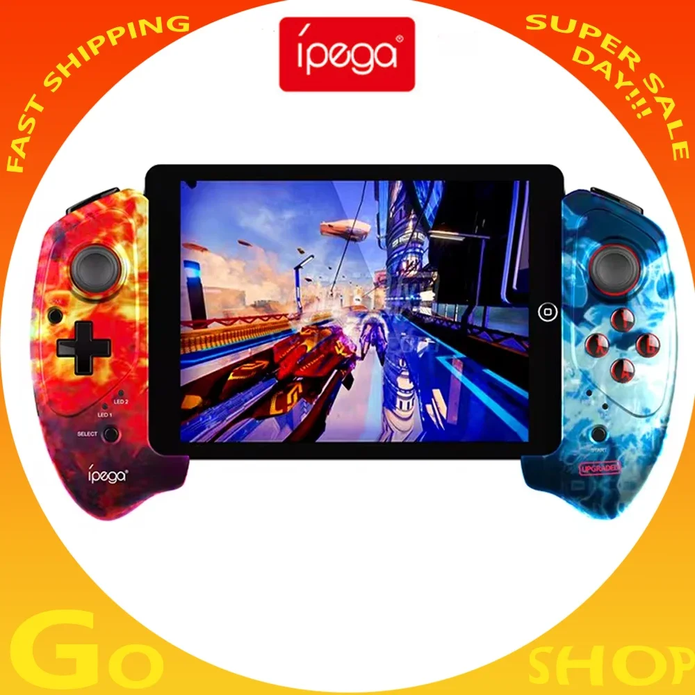 

Ipega Gamepad PG-9083 Bluetooth Wireless Joystick PUBG Triggers Controle For PC Android IOS TV Box Tablet Game Controller Phone