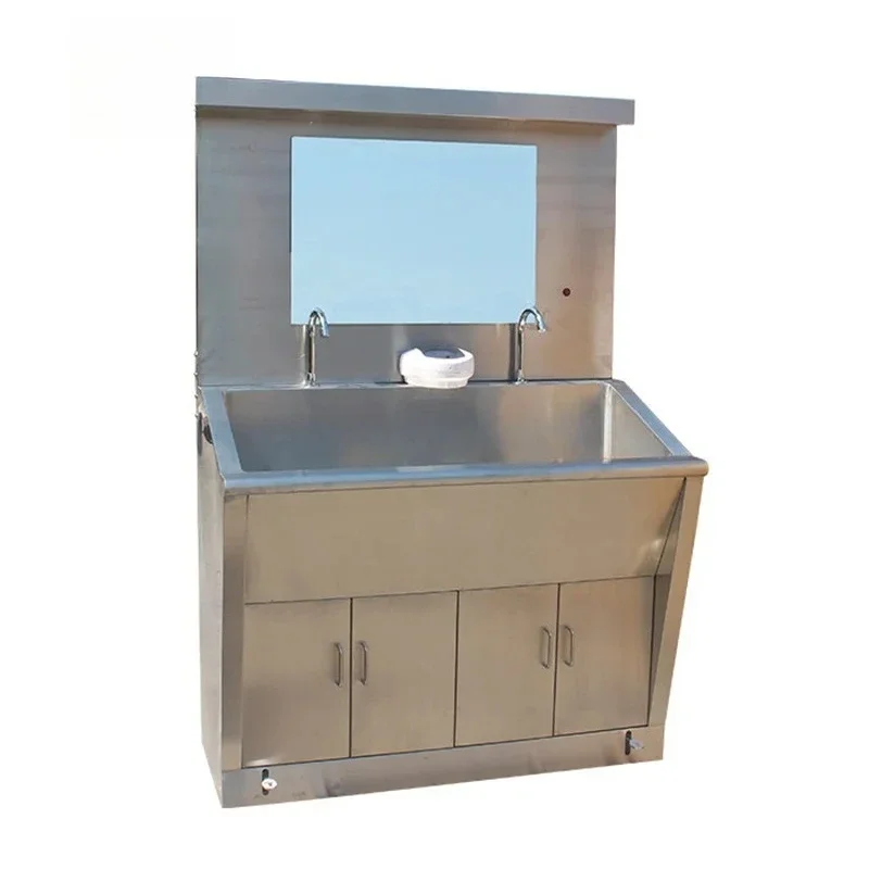 Classical Model New Design Casual Hospital Wash Basin Foot Style and Sensor Hand Wash Basins for Clinic