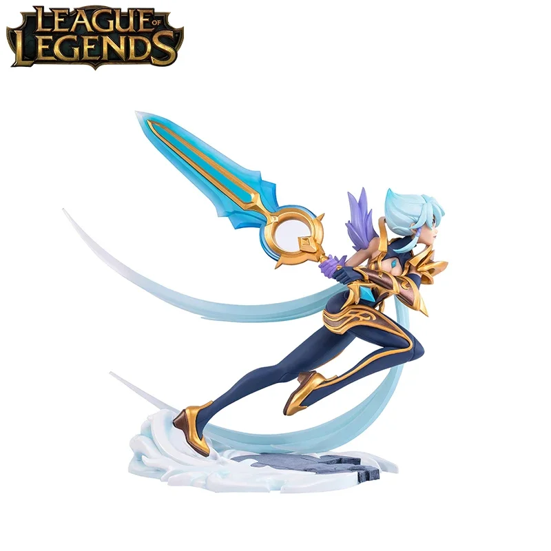 

In Stock Genuine Original League of Legends Dawnbringer The Exile Riven Action Anime Figure Collectible Model Doll Ornament Gift