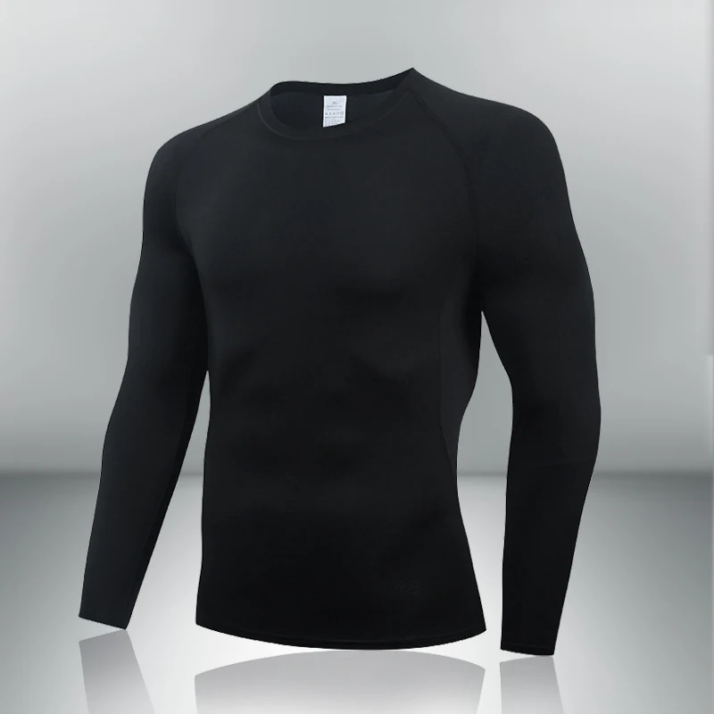 Underwear Tops Men Winter Clothes Thermal Shirt Autumn Men's Winter Tights High Neck Thin Slim Fit Long Sleeve T-shirt
