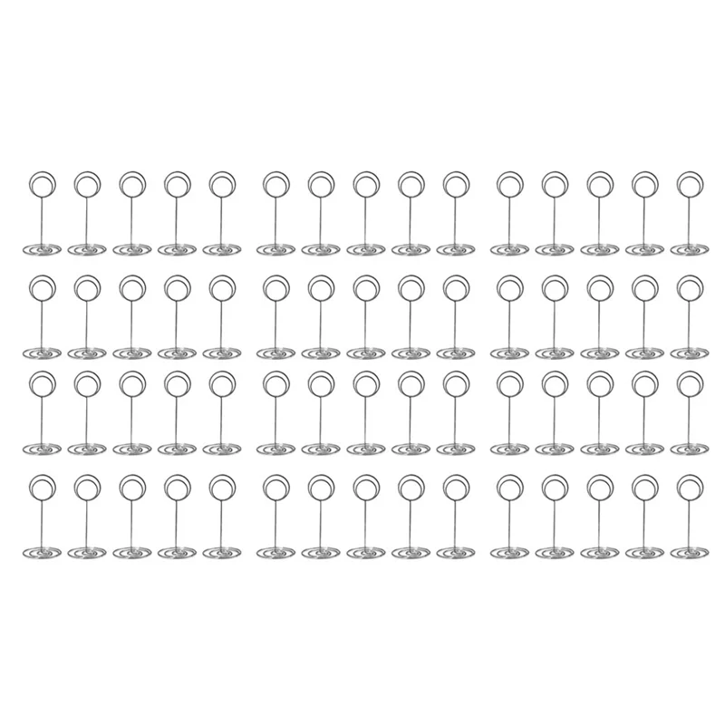 

TFORU-Table Number Holders 60Pcs - 3.35 Inch Place Card Holder Table Number Stands For Wedding Party Graduation Reception D