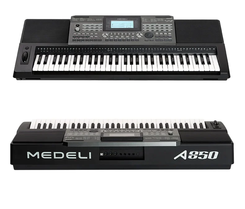 China Yiwu Sell MEDELI A810 Electronic Organ A850 Electronic Organ Playing Professional 61 Keys Keyboard