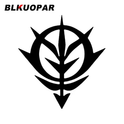 BLKUOPAR For Gundam Logo Interesting Car Stickers Vinyl Car Wrap Waterproof Bumper Decal Occlusion Scratch Creative Accessories