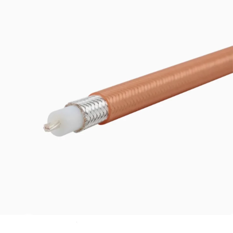 1 Meter For RG393 high power cable SFF-50-7 all copper double shielded low loss cable RG393 RF cable high quality 50 ohm
