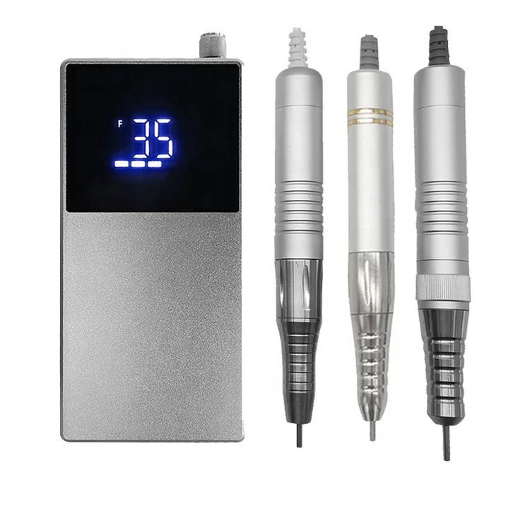 Comfortable and quiet no heat buildup 35000rpm brushlrds nail drill rechargeable handpiece