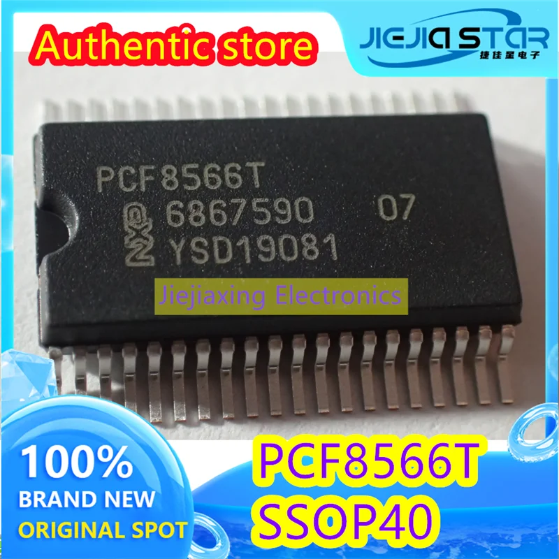 (5/20ชิ้น) PCF8566 PCF8566T PCF8566T/1 SSOP40ชิปควบคุมการแสดงผล100% ใหม่เอี่ยมจุดของแท้