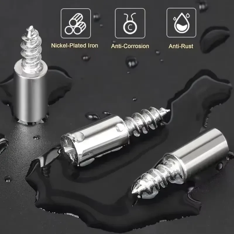 Self-tapping Screws Cabinet Laminate Support Laminate Holder Screw Self Tapping Integrated Screw Cabinet Shelf Holder