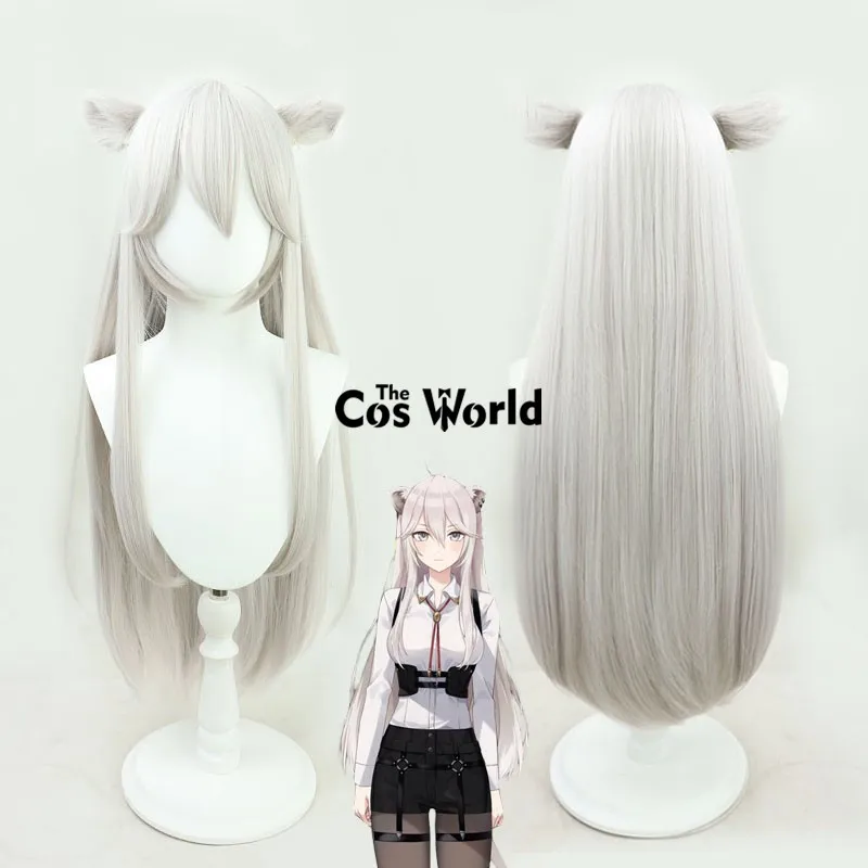 Virtual YouTuber VTuber Shishiro Botan Anime Cosplay Wigs Fiber Heat Resistant Synthetic Hair + Wig Cap - Image 4