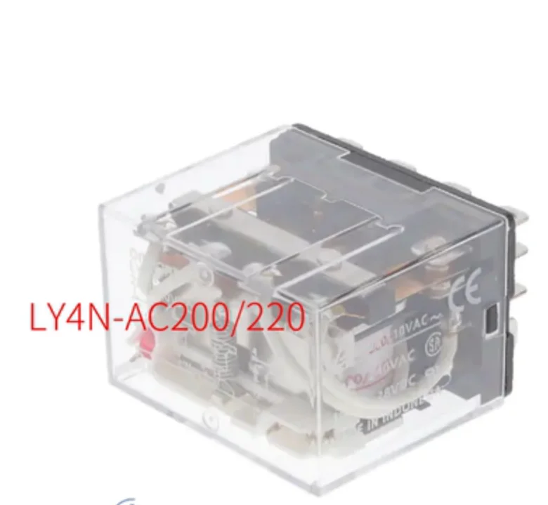 Free shipping  10pcs/lot   LY4N 200 / 220VAC relay  LY4N-AC200/220  4PDT 10A 220V