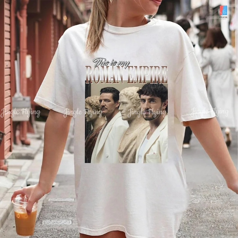 Paul Mescal And Pedro Pascal This Is My Roman Empire Vintage Shirt Homage