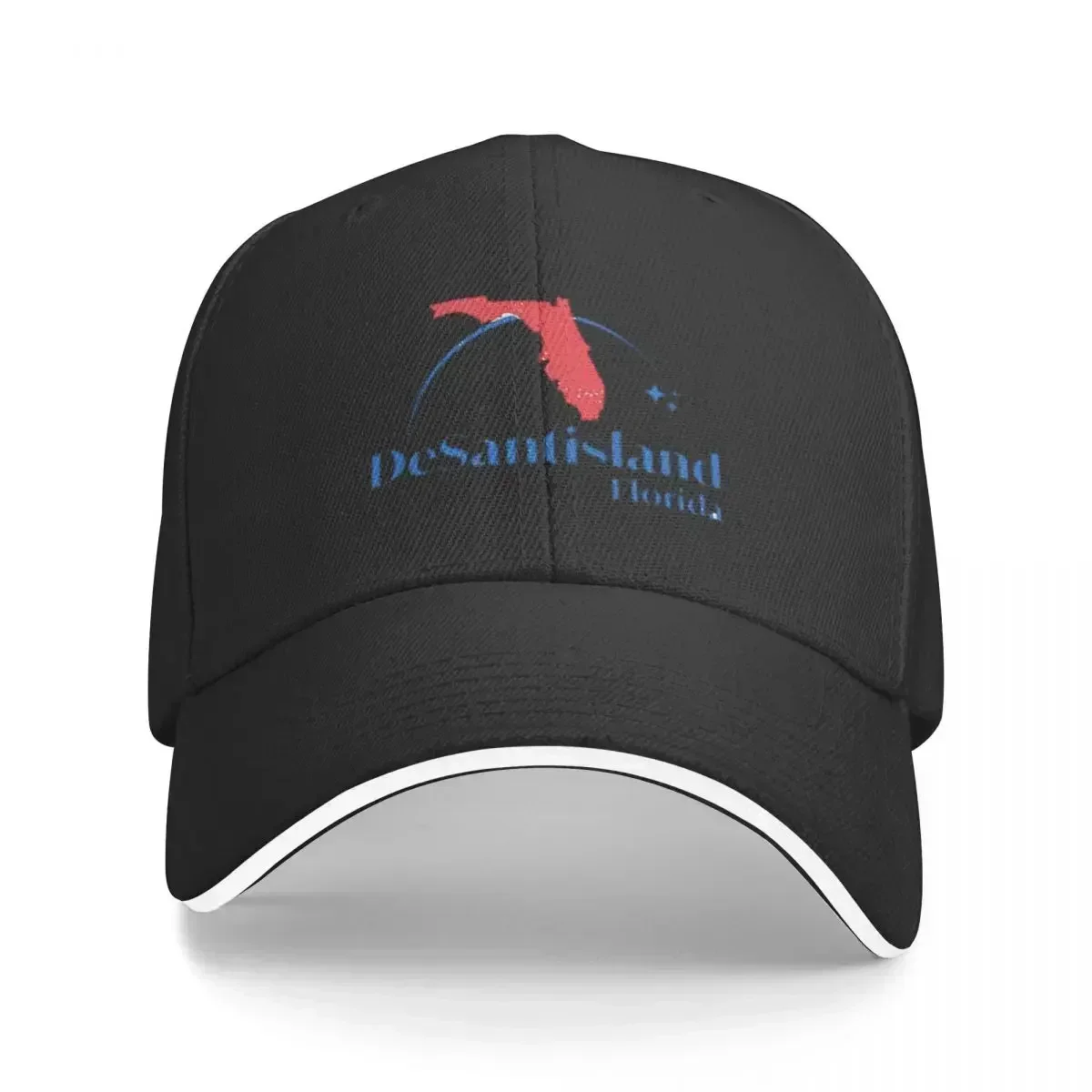 DeSantisland Land Of Liberty -   Florida Baseball Caps Fashion Men Women Hats Casual Cap Sports  Hat Polychromatic