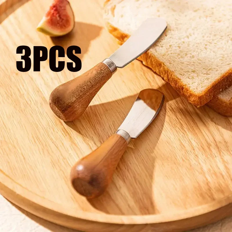 

Butter Knife Bread Toast Jelly Peanut Butter Spreader Multifunctional Cutlery Mini Stand-up Butter Spread Knife Kitchen Gadgets