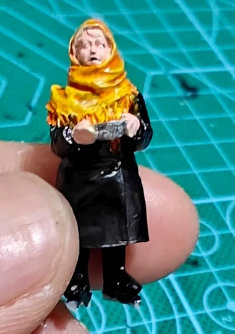 1/35 レジンモデルキット、兵士と子供のディナー置物白型未組み立て未塗装 Gk 誕生日ギフト