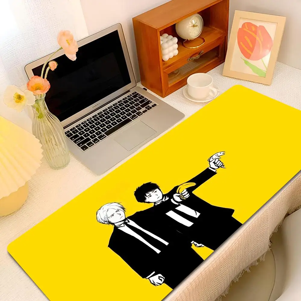 

Anime B-Banana F-Fishes Mouse Pad video game Mousepad XXL 600x300 New MousePads Desk Mats Laptop Anti-slip Gamer Office Soft Mic