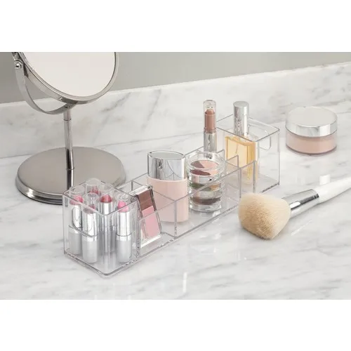 Cosmetic Product Organizer Acrylic Transparent Stylish Plastic Storage Container Make Up Organizers Jewelry Box Stationery Sale