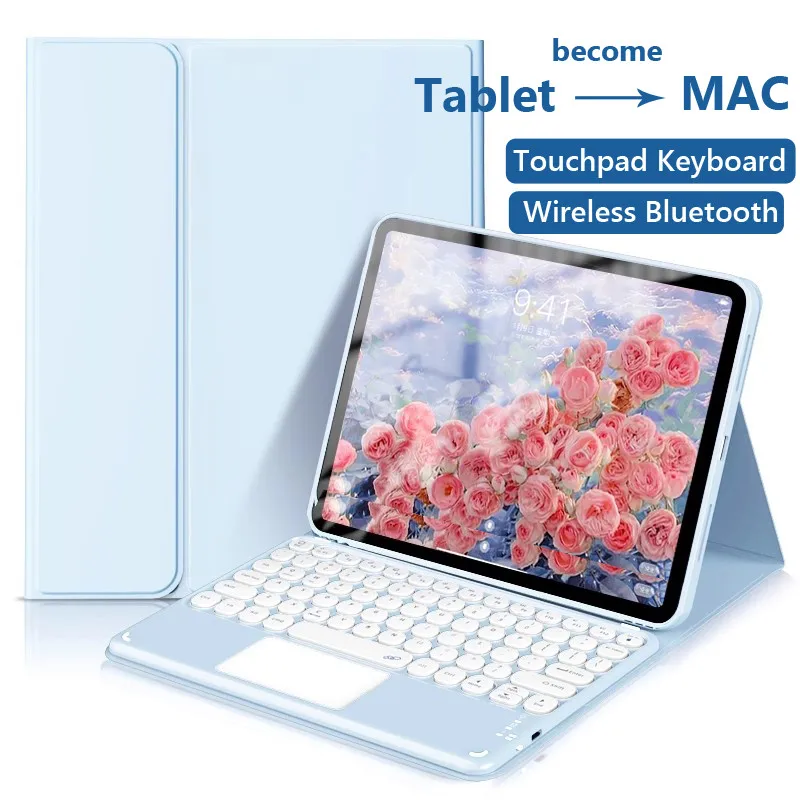 

Чехол с тачпад-клавиатурой для Lenovo Legion Y700 8,8 дюйма TB322FC 4 2025 Y700 8,8 дюйма 3-й TB321FU Y7001st 2-й магнитный чехол