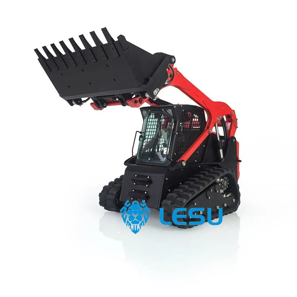 

LESU Model 1/14 Metal RC Hydraulic Crawler Skid-Steer Aoue LT5 Loader W/ Lights Outdoor Toys THZH1189