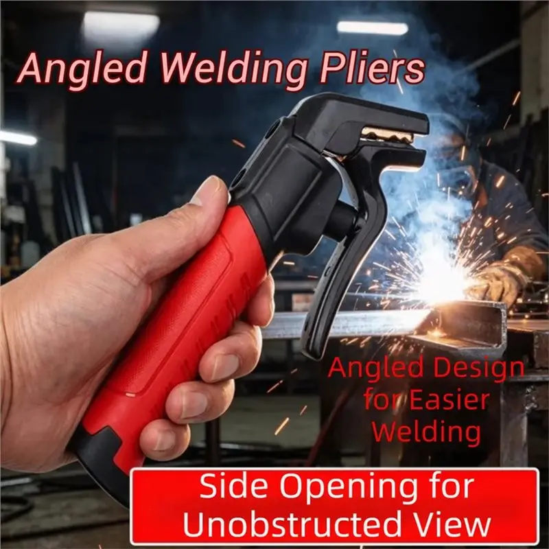 Insulated Handle Electrode Holder-600A Heavy Duty For Stick Welding Clamp With Ergonomic Design