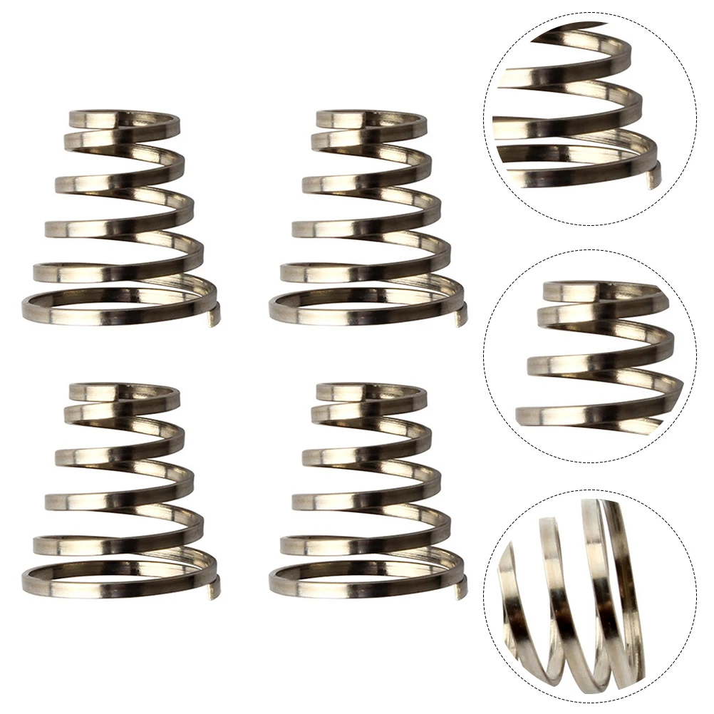 

4pcs Quick Release Lever Shaft Springs Stainless Steel Wheel Mountain Accessories Replacement Parts Spring Hardware